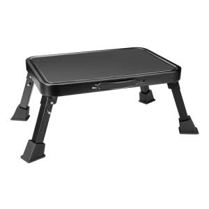 BONTEC Taburete Plegable Escalera Plegable, 150 kg Capacida…