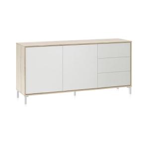 duehome | Aparador 2 Puertas y 3 Cajones, Buffet para Salon…