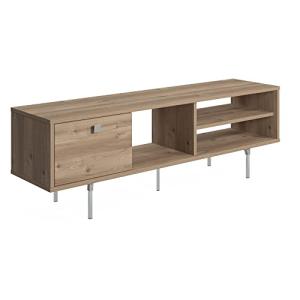 Marca Amazon - Mueble de TV Movian Mika, armario bajo, 140…