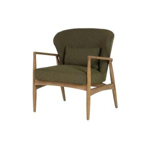 Sillon Madera Modelo ZAFIR Verde 71x73x74 CM