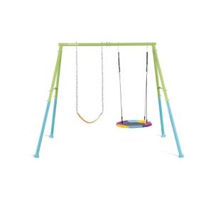 Intex Columpio infantil con asiento y nido, 254x235x200 cm,…