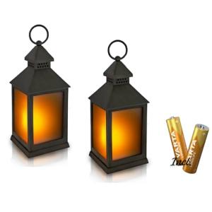 NECESITAS Farolillos LED para exterior e interior, juego de…