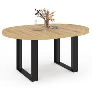 IDMarket Phoenix - Mesa de comedor extensible redonda (6-8…