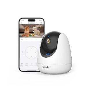 Tenda CP7 V2.0 Cámara WiFi Vigilancia Interior 5MP,Detecció…