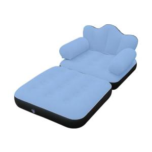 Fenteer Sofá Inflable, sofá de, colchón de, Cama de PVC Flo…