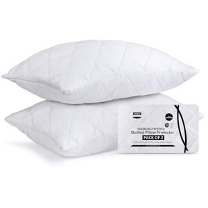 Utopia Bedding Protectores de Almohada 50x75 cm, Pack de 4…