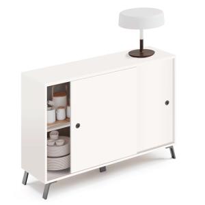 briebe Aparador Salón, Mueble Comedor Auxiliar, Buffet, 2 P…