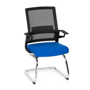 hjh OFFICE 732070 Silla Cantiléver Inventor V Tela Negro/Az…