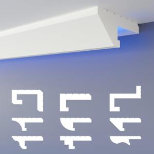 HEXIMO LED Perfil de sombra Molduras de estuco, iluminación…