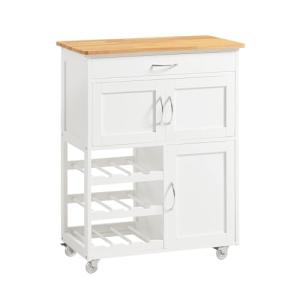 SoBuy Carrito Auxiliar de Cocina con Ruedas Mueble Cocina A…