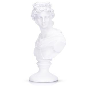 LCCCK Estatua de busto de Apolo blanco de 6 pulgadas de alt…