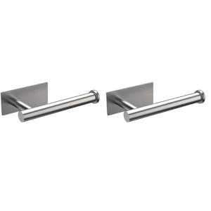 Ibergrif MK34052 Portarrollos Baño Autoadhesivo, Soporte Co…
