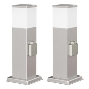 ledscom.de 2 pzas. luz de bolardo POLLY para exterior, 35cm…