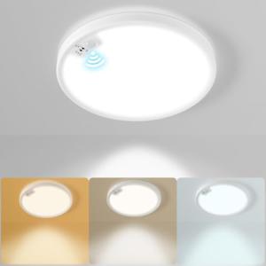 1PC Plafón LED con Sensor de Movimiento Radar, Ø22CM Plafon…