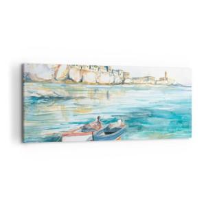 ARTTOR Lienzos decorativos 100x40cm Cuadro Sobre Lienzo Mod…