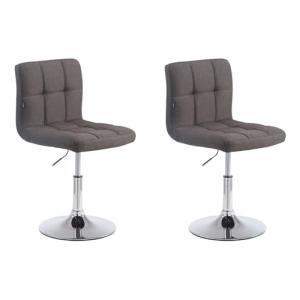 CLP Set De 2 Taburetes Lounger Palma V2 Tapizados Tela I 2…