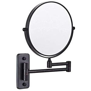 Qunine Espejo de baño Espejo de Maquillaje montado en la Pa…