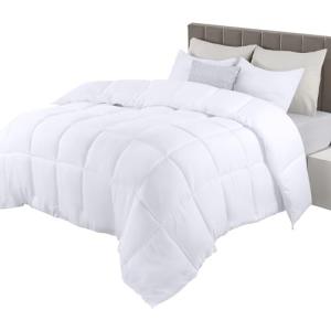 Utopia Bedding Edredón 220x230 cm, Edredón Microfibra Sólid…