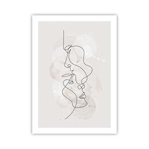ARTTOR Moderno Cuadros Decorativo 50x70cm Poster da Parete…