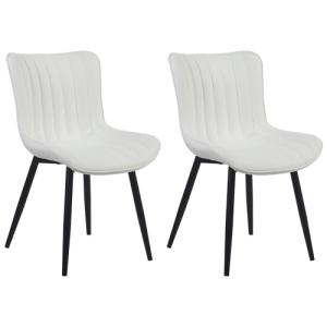 CLP Set De 2 Sillas De Comedor Largo con Base Metálica De 4…