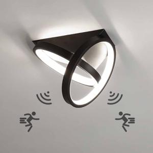 Lámpara LED de techo con detector de movimiento moderno pas…