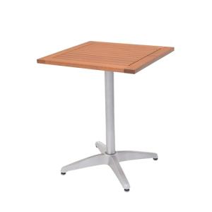 METRO Professional Mesa de Exterior Lynx, Aluminio/Madera d…