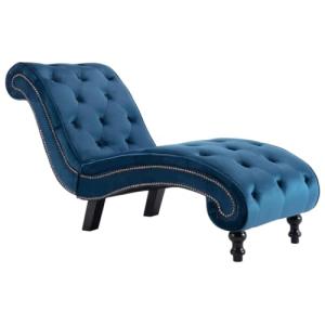 vidaXL Diván Chaise Longue Terciopelo Diseño Estilo Vintage…