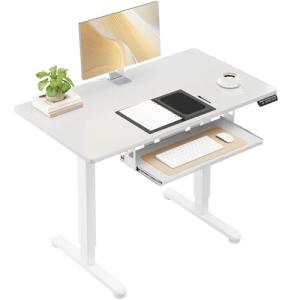 OffiGo Mesa Escritorio Elevable, 90cm Mesa Regulable Altura…
