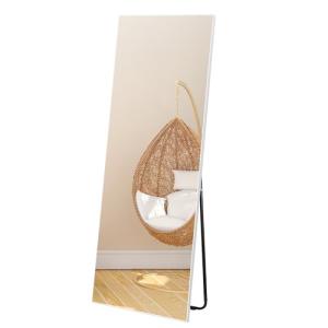 Vasemouh Blanco Espejo de Pie Cuerpo Entero 165x51 cm, Espe…
