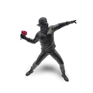 LAIX Banksy - Escultura de rabia, el lanzador de flores, 21…