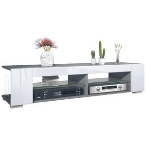 Vladon Mueble de TV Movie, Mueble de TV con 4 Compartimento…