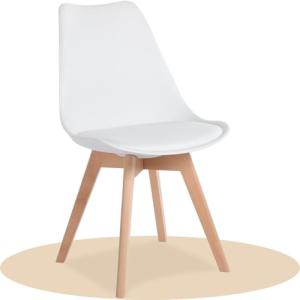 Dekohome Silla de Comedor, Sillas de Cocina con Respaldo Er…