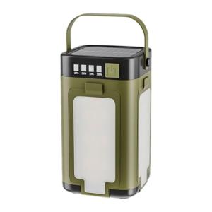 GjnjfdF Luz Solar Para Camping Recargable 2000mAh Linterna…