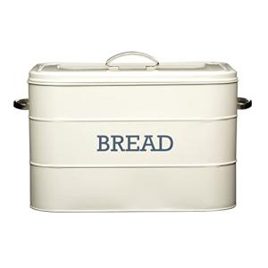 Kitchencraft Living Nostalgia Large Metal Bread Box Bin, An…