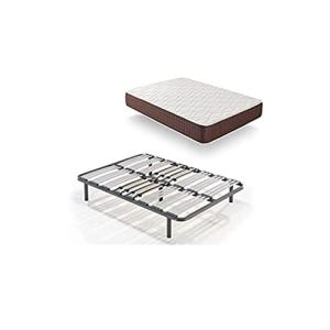 HOGAR24 XP25- Colchón viscoelástico   Somier Multiláminas c…