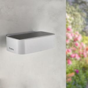 M Ledme - Aplique LED Solar White Plit 1,7W, Iluminación Ex…