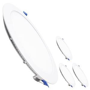 LED ATOMANT Pack 4x Downlight LED Panel Extraplano Redondo…