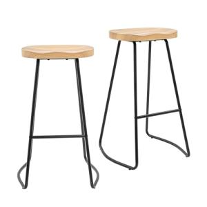 Redlife Taburetes de Bar de 74 cm Juego de 2, Taburetes de…