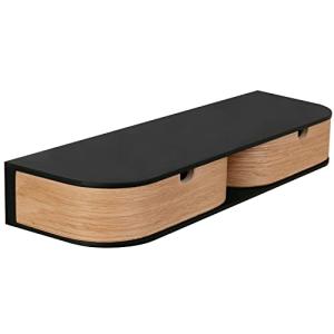 Valiai Estantería Flotante con 2 cajones – Estantería de Pa…