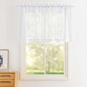 PONY DANCE Cortinas de Cocina Modernas 130x60cm Cortinas Co…