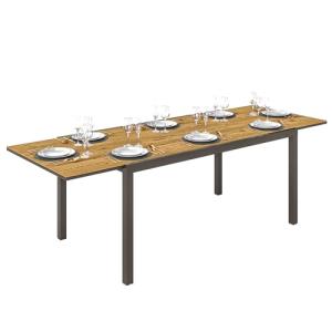 Outsunny Mesa de Jardín Extensible Mesa de Comedor Exterior…