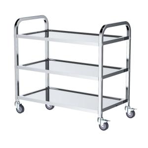 VELPAX Carrito de Cocina rodante de 3 Niveles, 75x40x83,5 c…