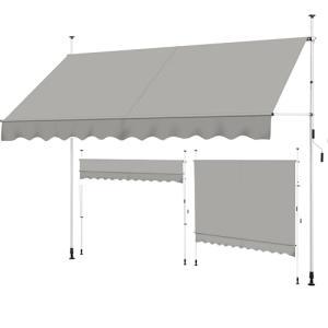 Yaheetech Toldo Manual Retráctil Exterior Toldo Enrollable…