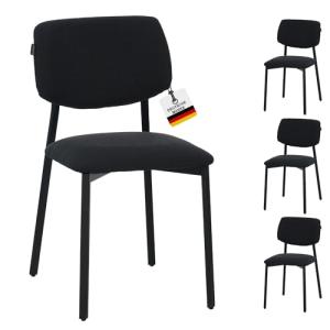 Ravino Silla de diseño A21 – Juego de 4 sillas de comedor t…