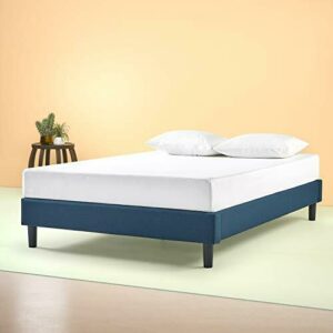 ZINUS Curtis Estructura de cama tapizada de 35 cm, Base par…