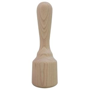 ELETTRO CENTER Art.152 Mortero con Base Plana, Madera, marr…