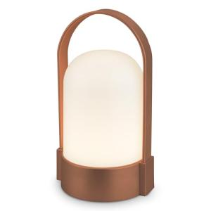 BRILONER - Lámpara de mesa LED inalámbrica IP44, táctil, re…