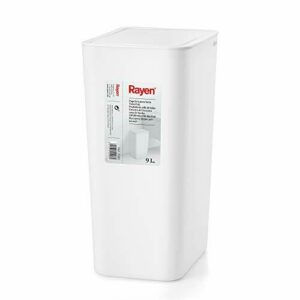 Rayen Papelera para Baño con Tapa | Capacidad de 9 litros |…