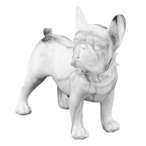 BY SIGRIS Figura Bulldog Frances Blanco de Resina 24 * 1 *…