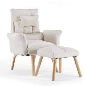 TUKAILAi Sillón de Relax con Reposapiés, Sillón Reclinable…